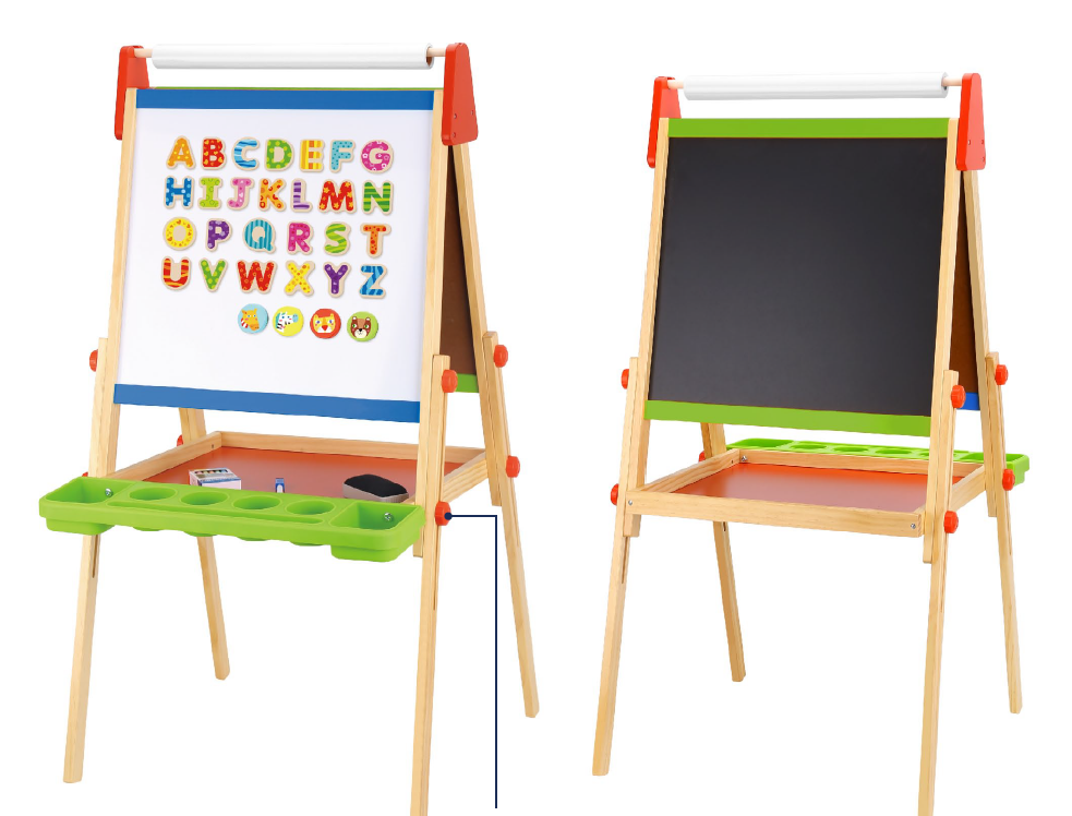 TOOKYTOY Deluxe Standing Art Easel---TL114