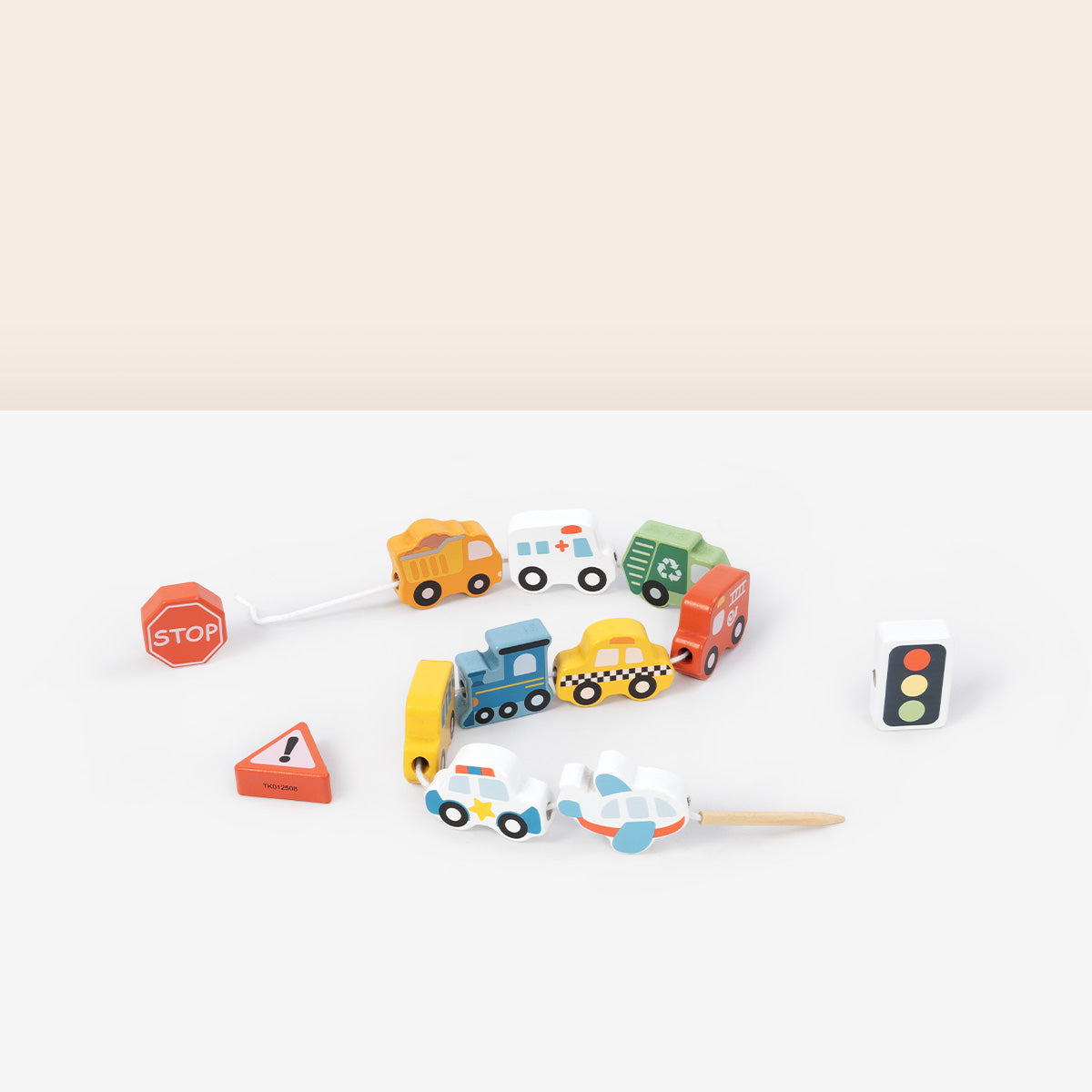 TOOKYTOY Lacing Transportation---TP513