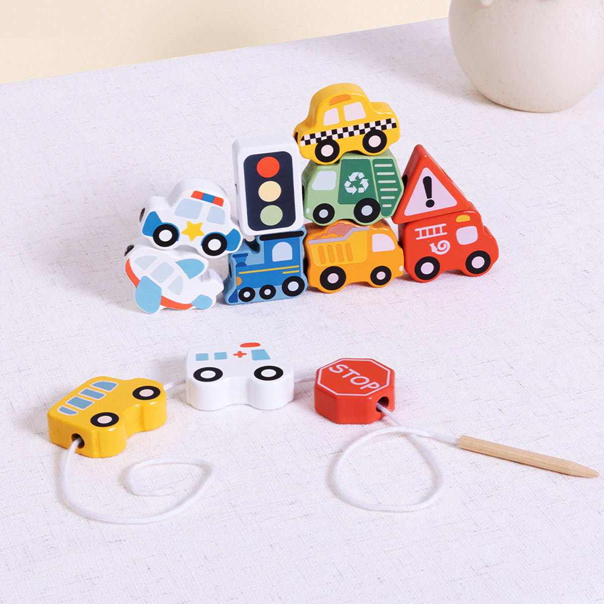 TOOKYTOY Lacing Transportation---TP513