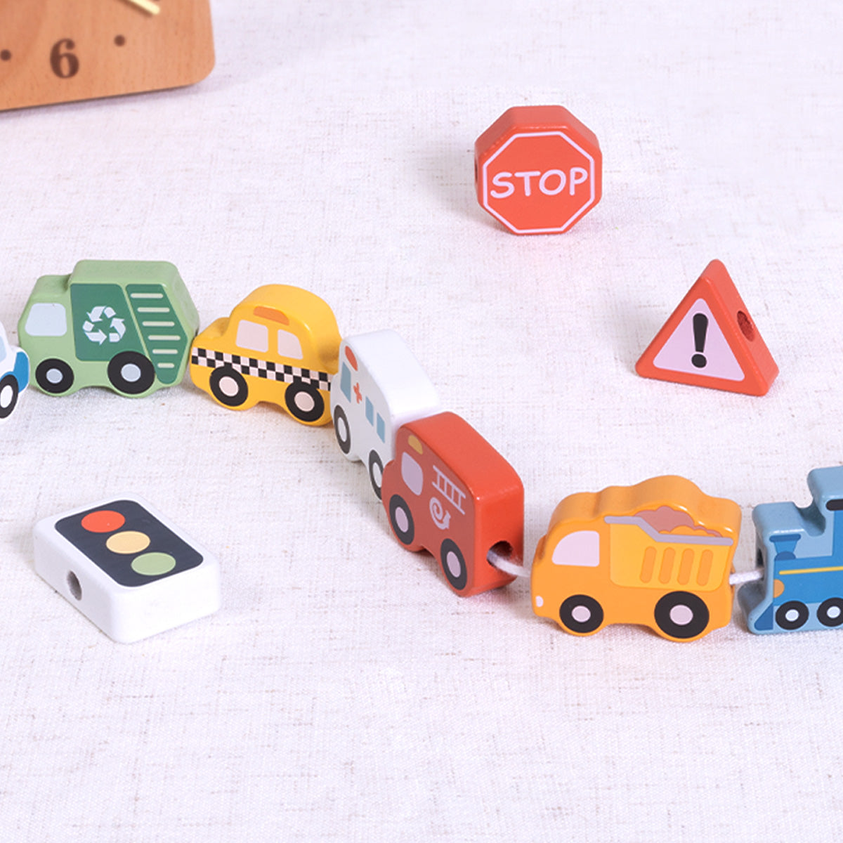 TOOKYTOY Lacing Transportation---TP513