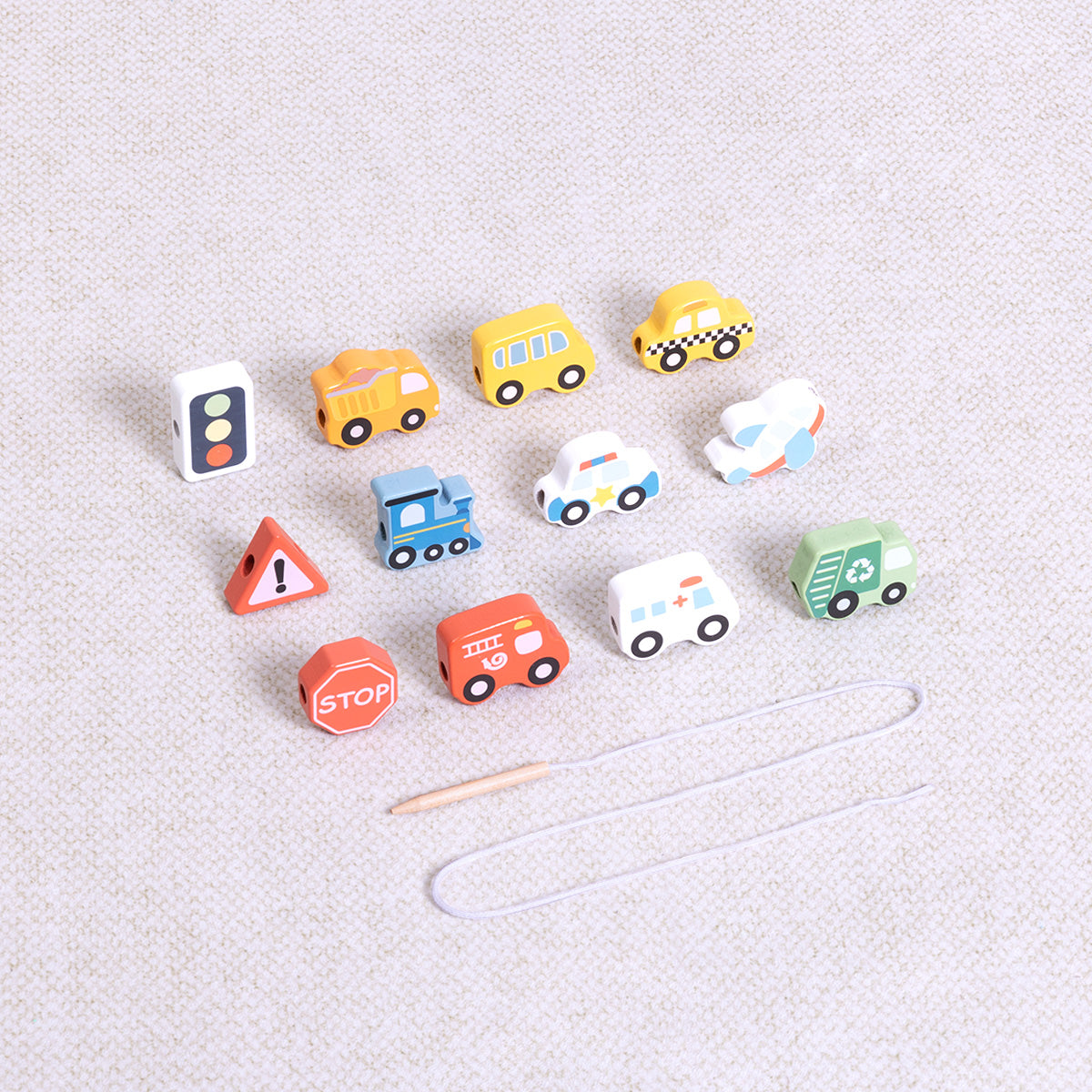 TOOKYTOY Lacing Transportation---TP513