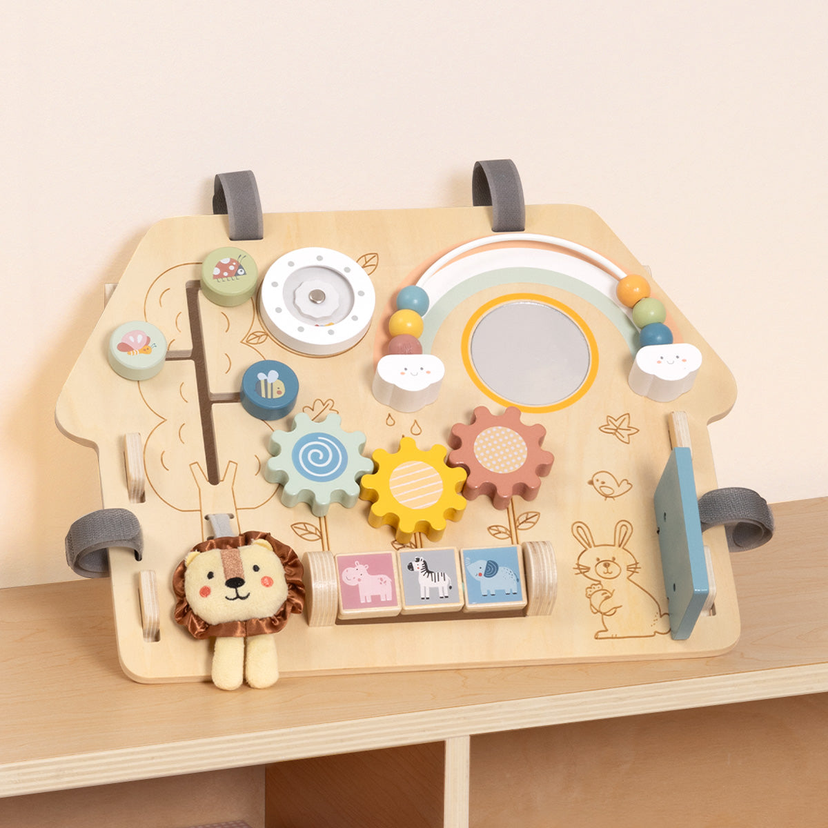 TOOKYTOY 2 In 1 Activity Board---TP515