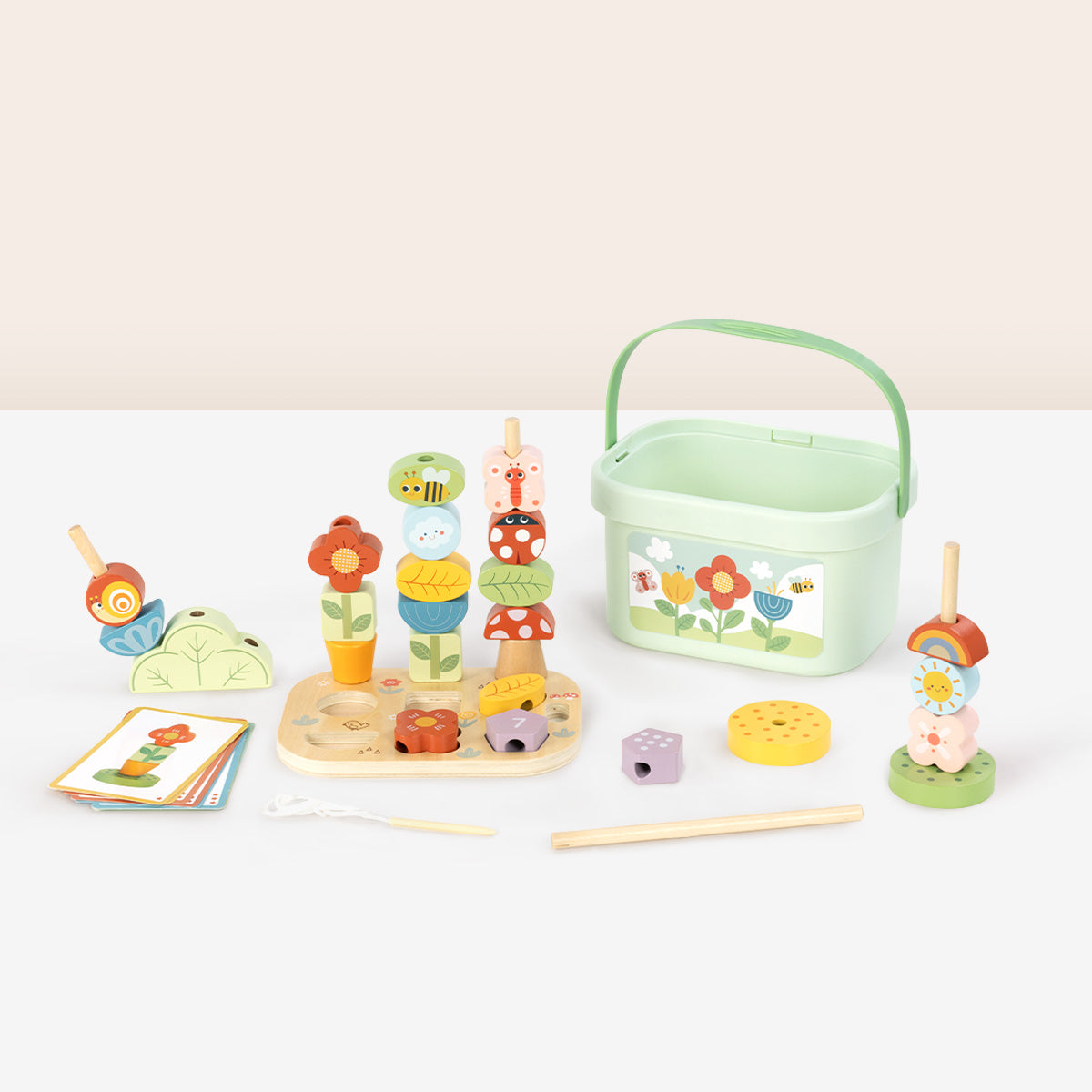TOOKYTOY Garden Stacking Set---TP517