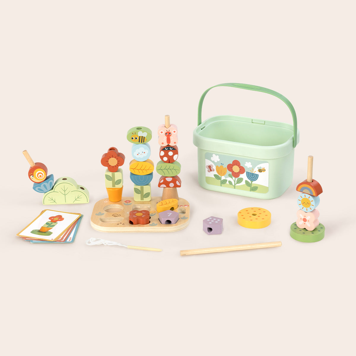 TOOKYTOY Garden Stacking Set---TP517