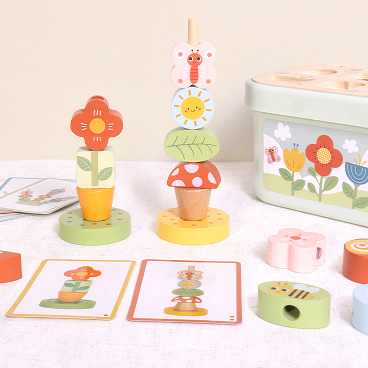 TOOKYTOY Garden Stacking Set---TP517