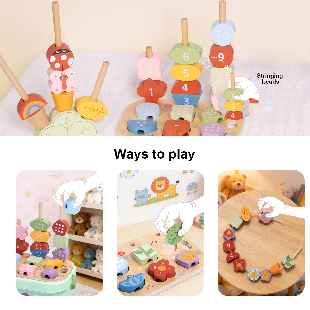 TOOKYTOY Garden Stacking Set---TP517