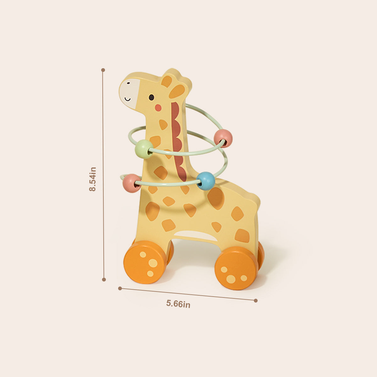 TOOKY TOY 3 In 1 Box - Giraffe---TP521