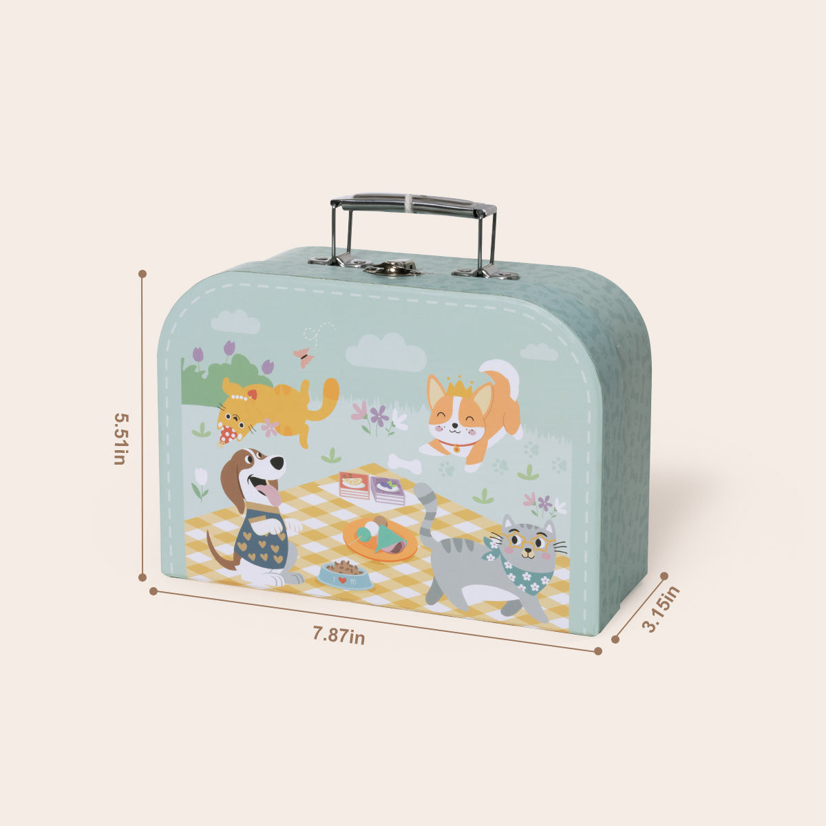 TOOKYTOY Picnic Basket Set---TP523