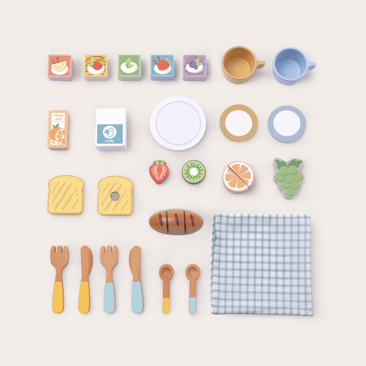 TOOKYTOY Picnic Basket Set---TP523