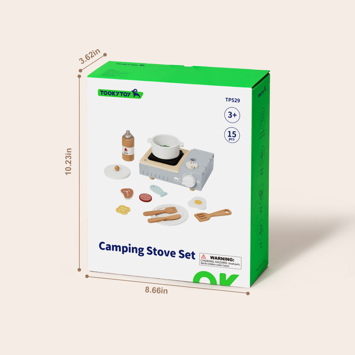 TOOKY TOY Camping Stove Set---TP529
