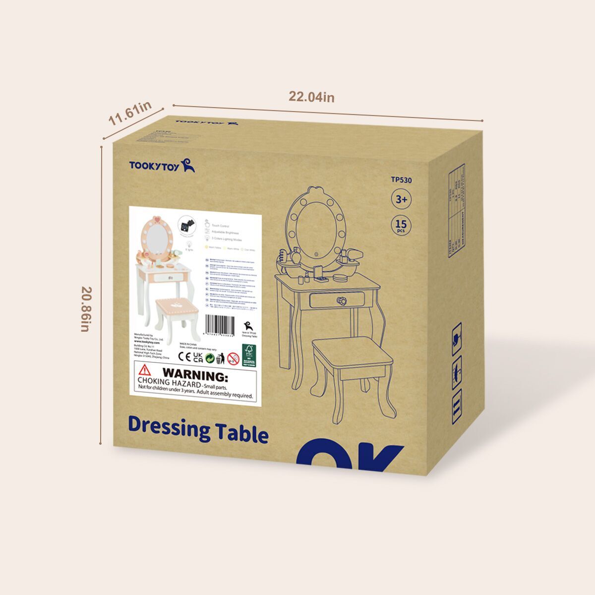 TOOKYTOY Dressing Table---TP530