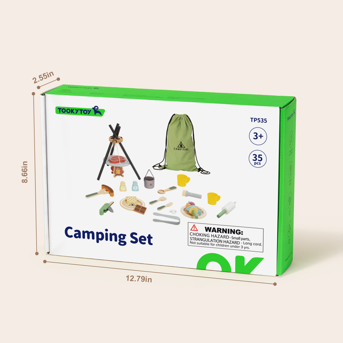 TOOKY TOY Camping Set---TP535