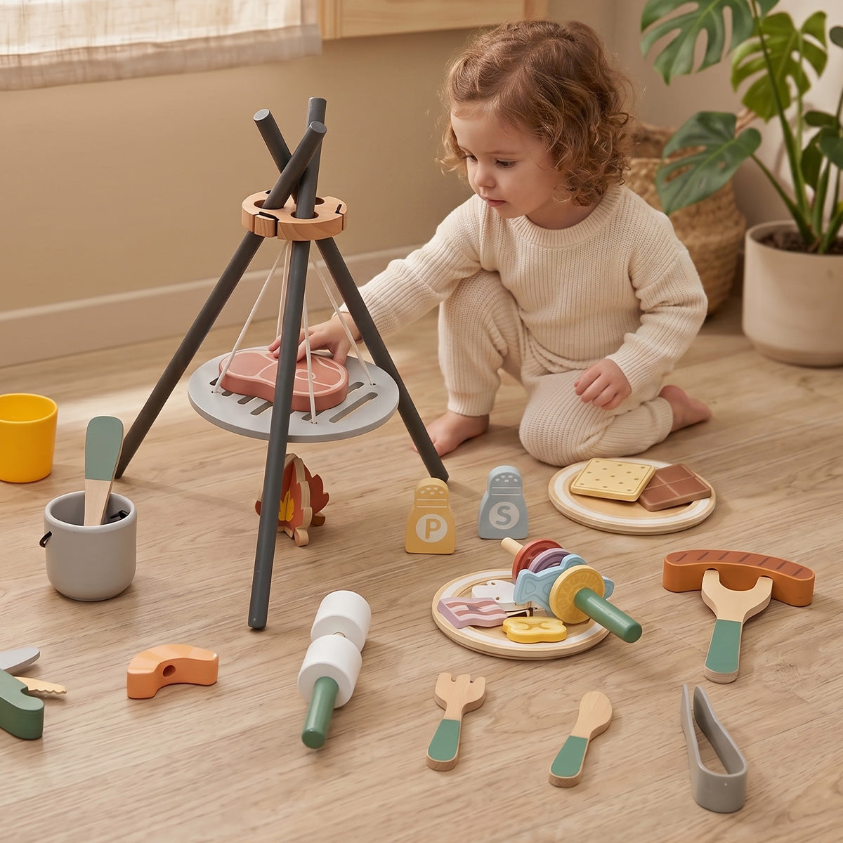 TOOKY TOY Camping Set---TP535