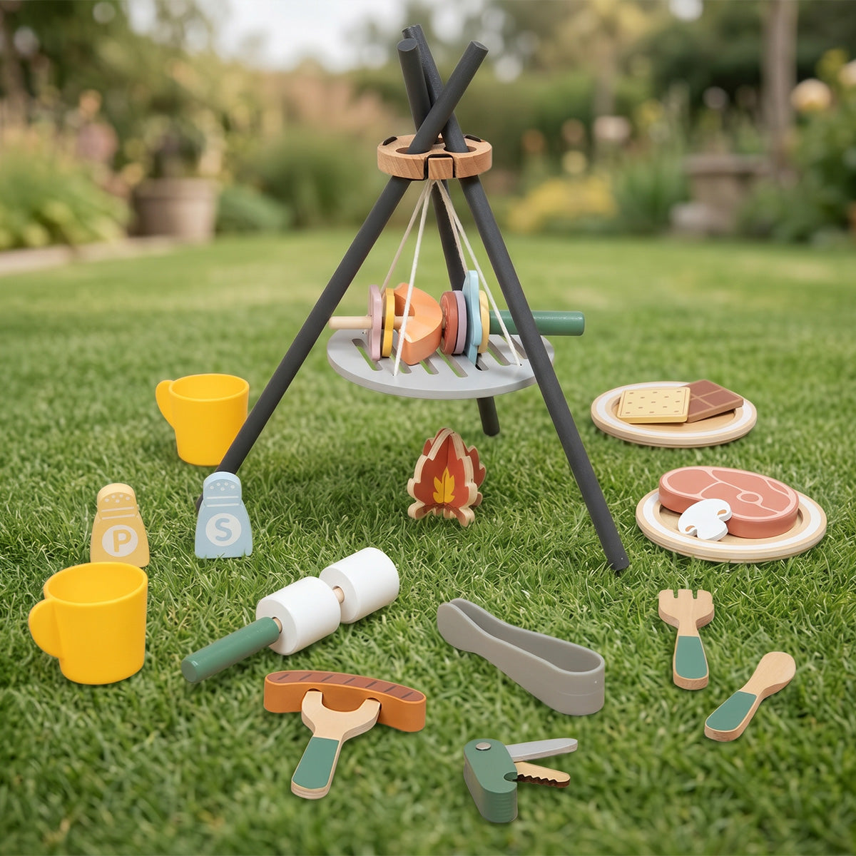 TOOKY TOY Camping Set---TP535