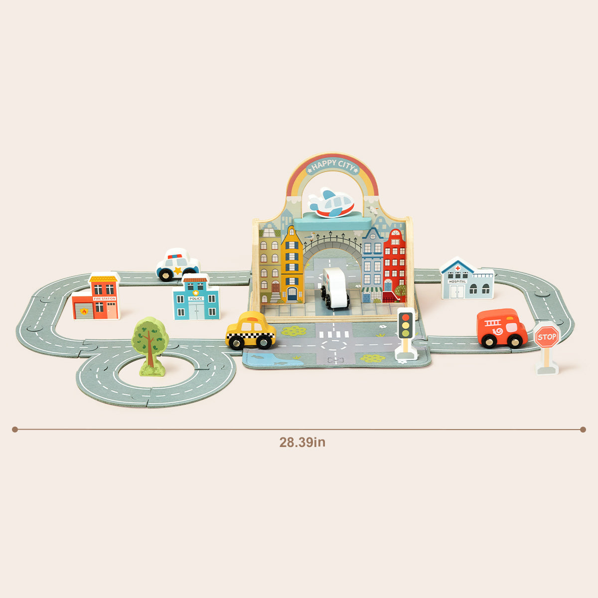 TOOKY TOY Felt City---TP536