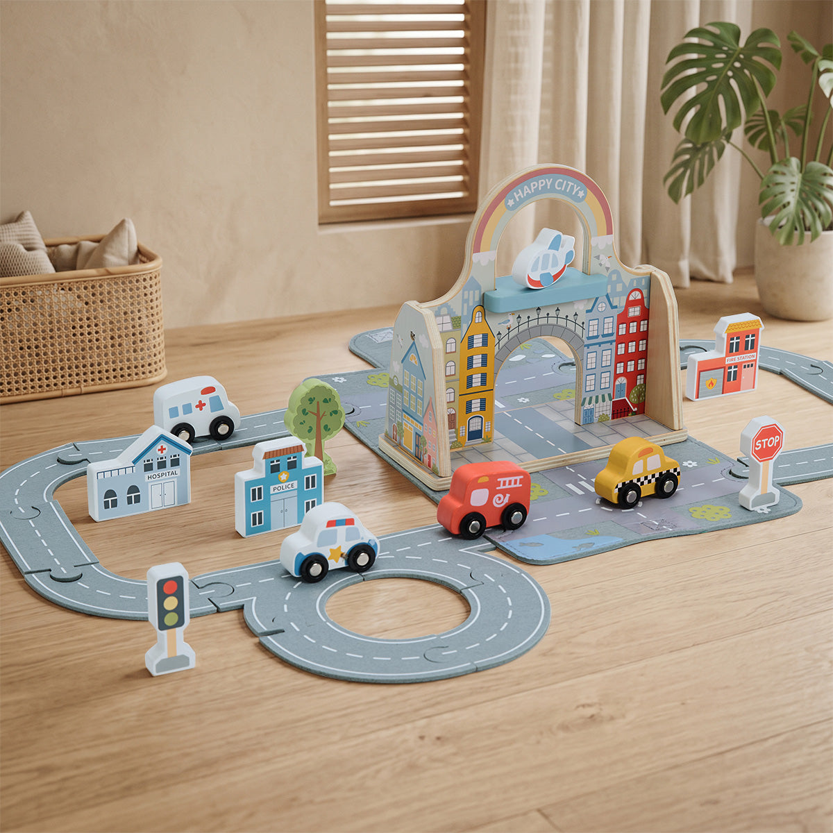 TOOKY TOY Felt City---TP536