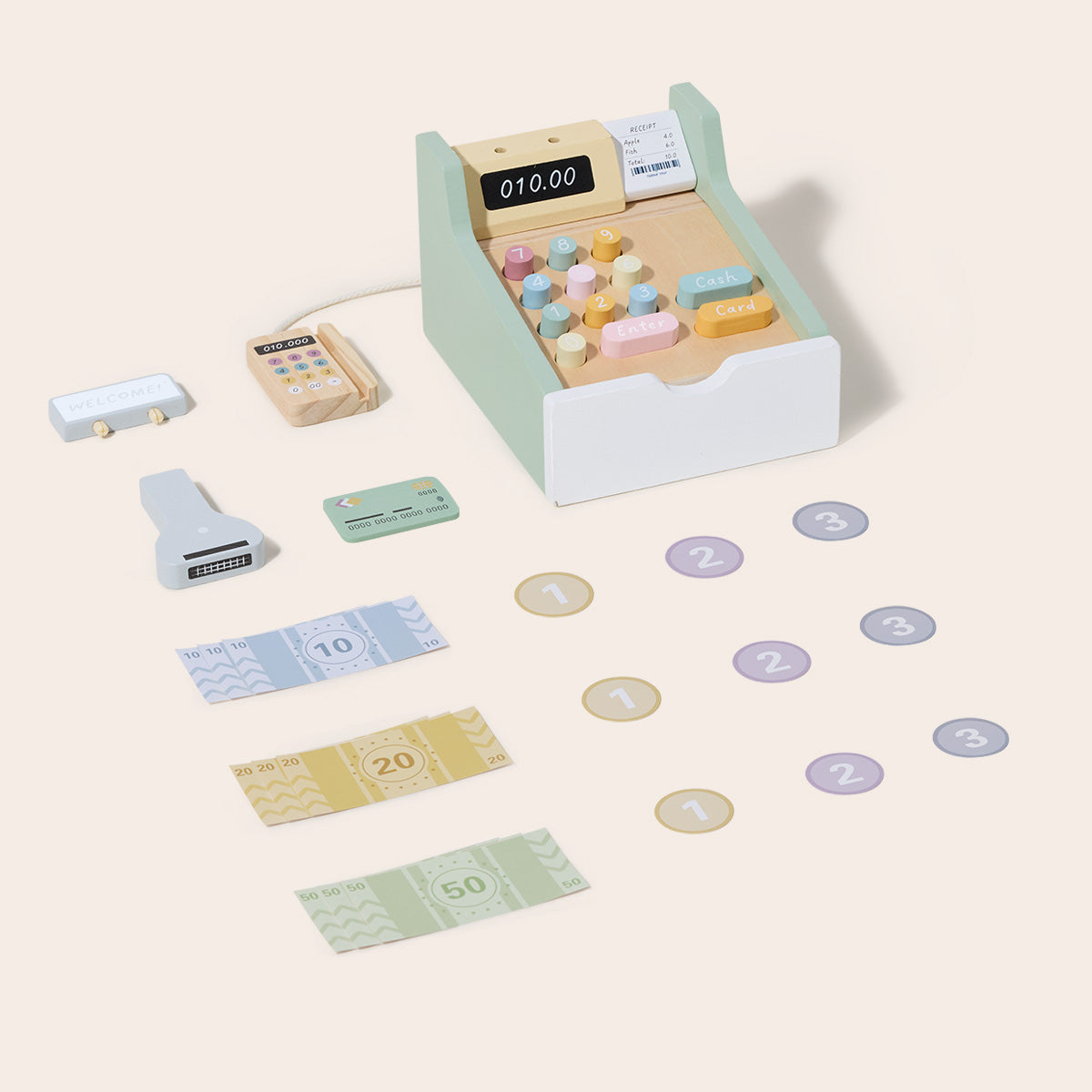 TOOKY TOY Cash Register---TP543