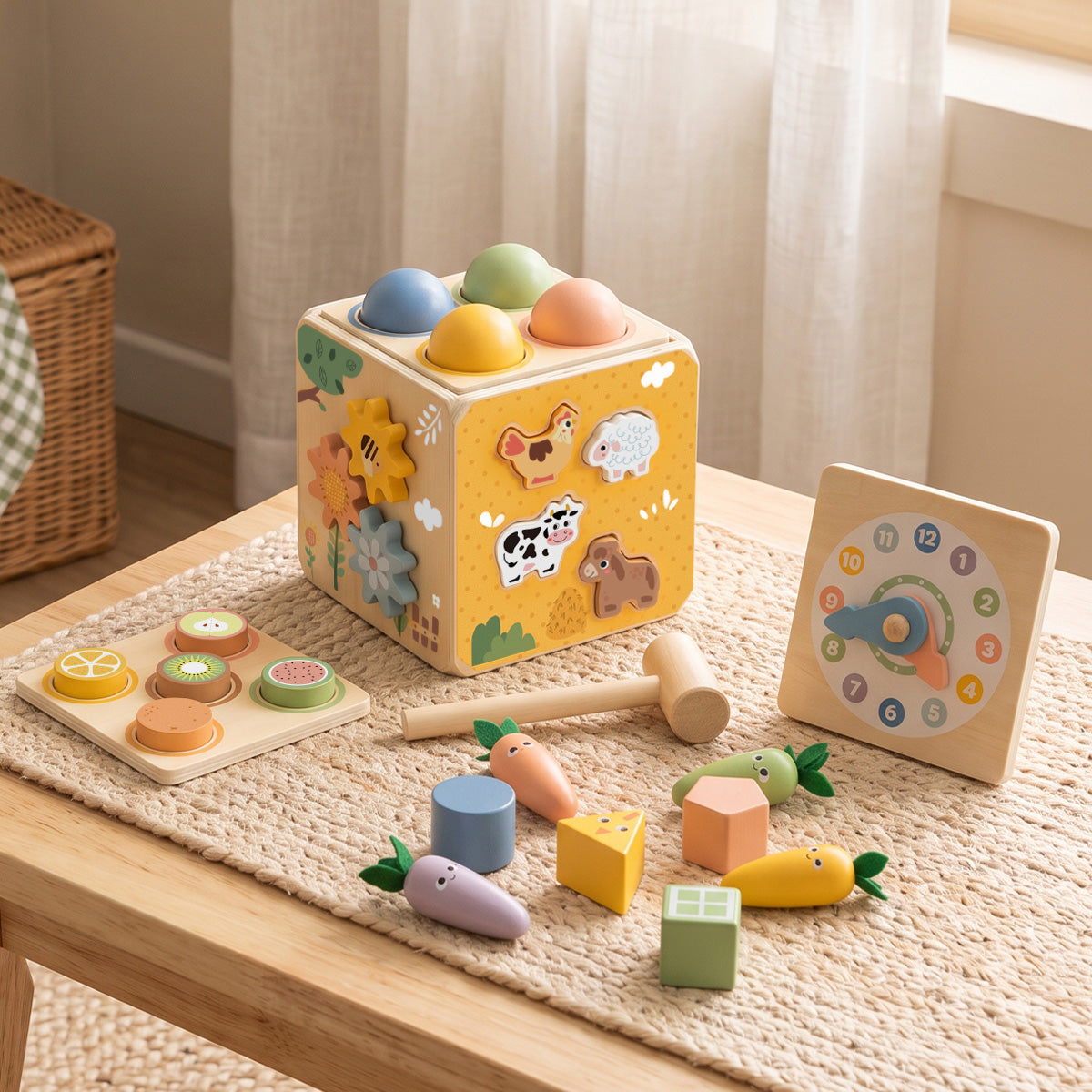 TOOKY TOY Activity Cube---TP551