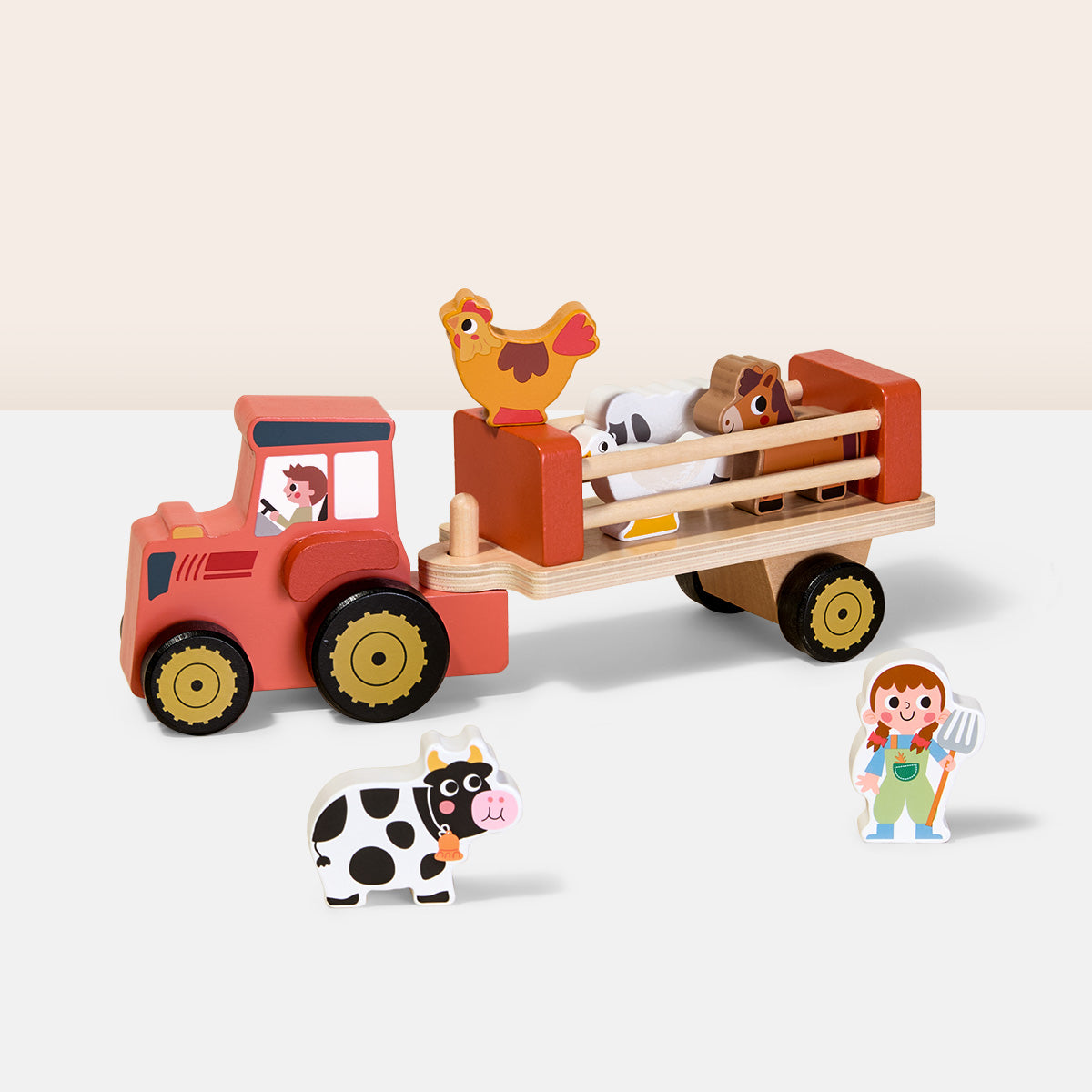TOOKY TOY Farm Jeep---TP561
