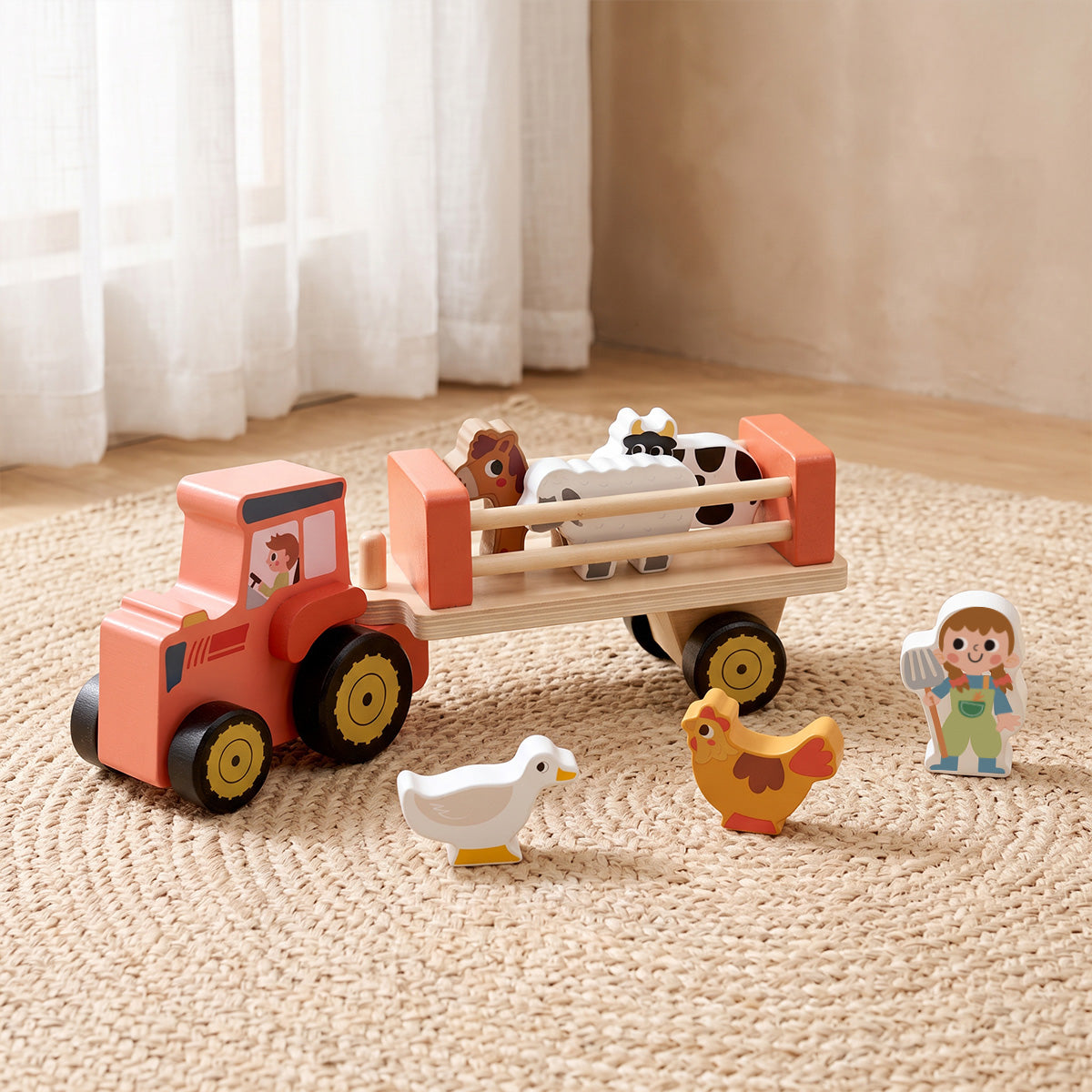 TOOKY TOY Farm Jeep---TP561