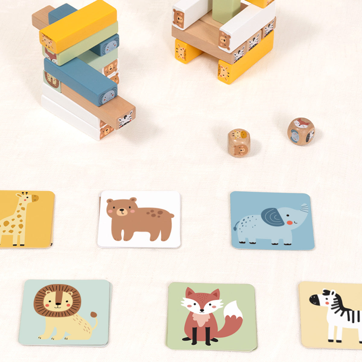 TOOKYTOY Stacking Game - Animals---TY704N