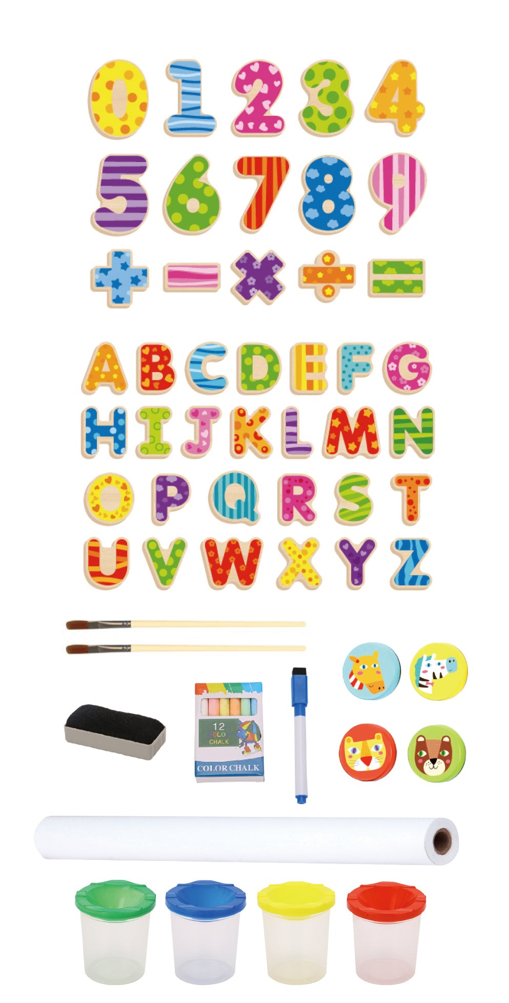 TOOKYTOY Deluxe Standing Art Easel---TL114