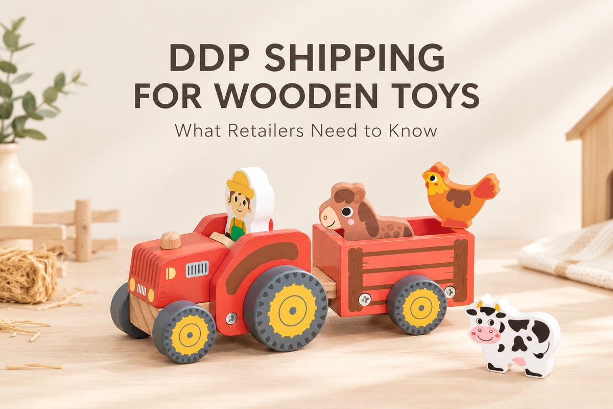 DDP Shipping for Wooden Toys: What Retailers Need to Know