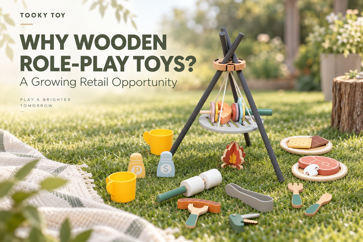 Why Pretend Play Wooden Toys are a Growing Retail Opportunity