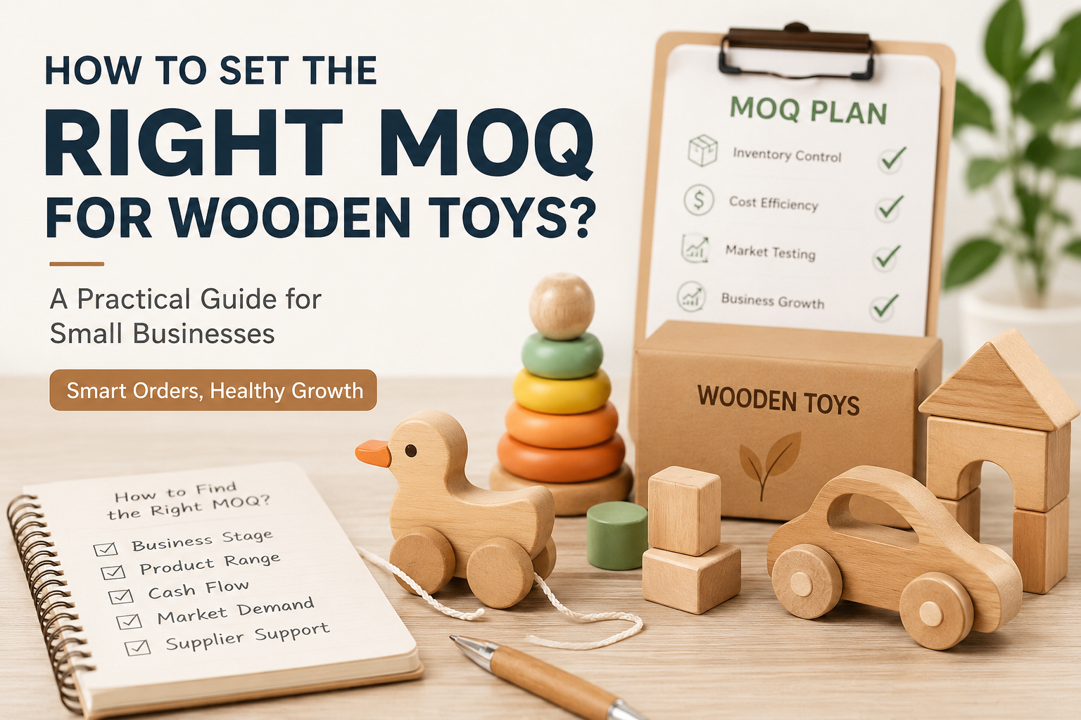 What Is the Best MOQ for Wooden Toys?