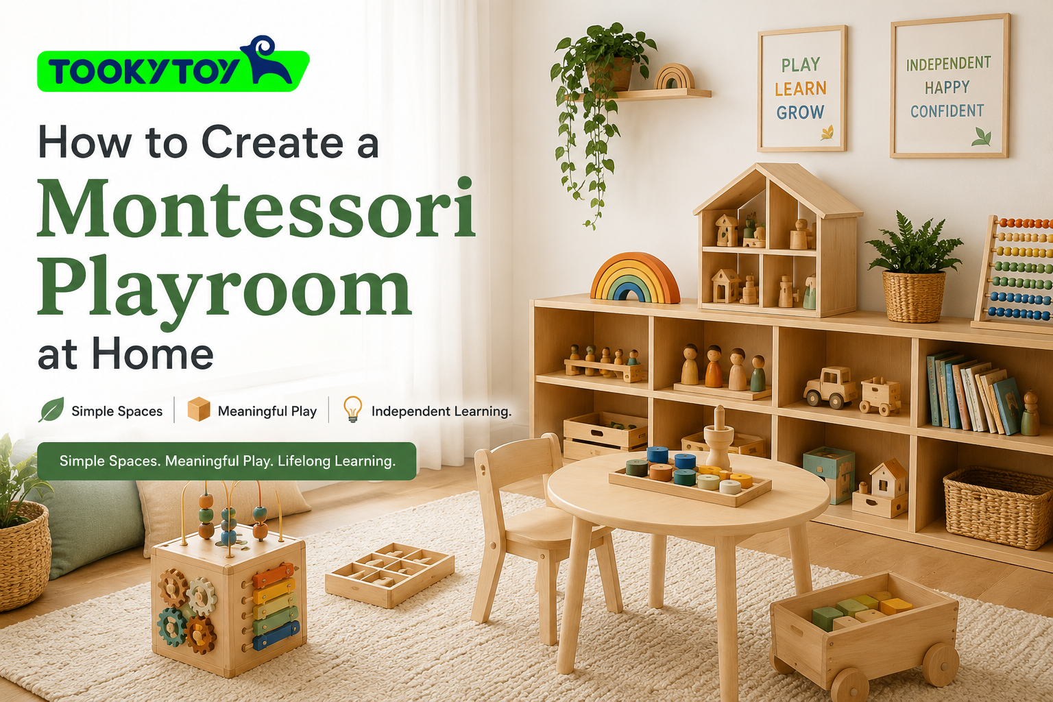 How to Create a Montessori Playroom at Home