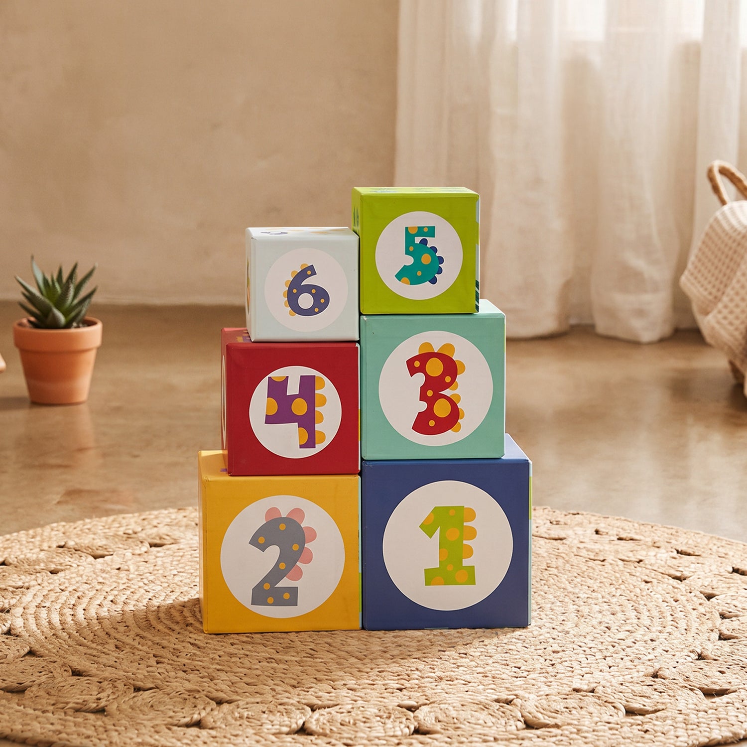 TOOKY TOY Nesting Boxes - Dinosaur---TF192