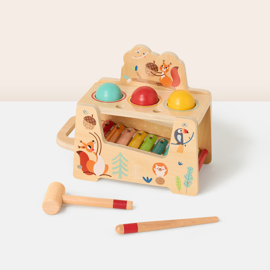 TOOKY TOY Pound &amp; Tap Bench---TF827