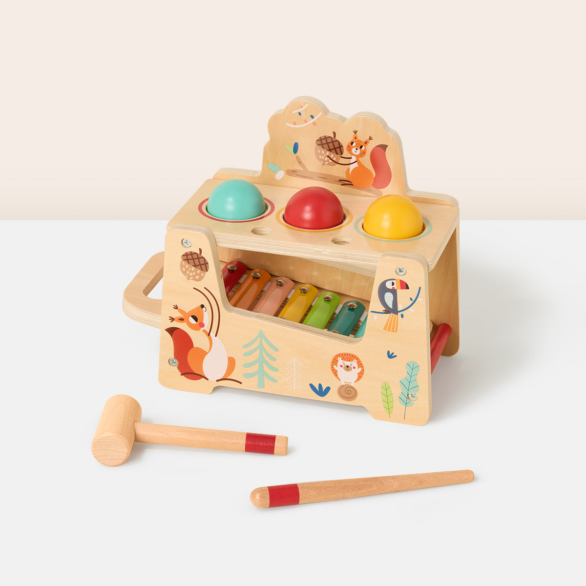 TOOKY TOY Pound &amp; Tap Bench---TF827