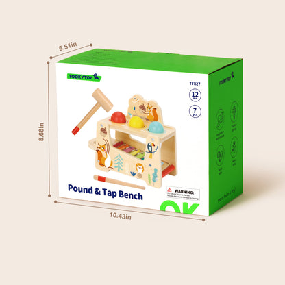 TOOKY TOY Pound &amp; Tap Bench---TF827