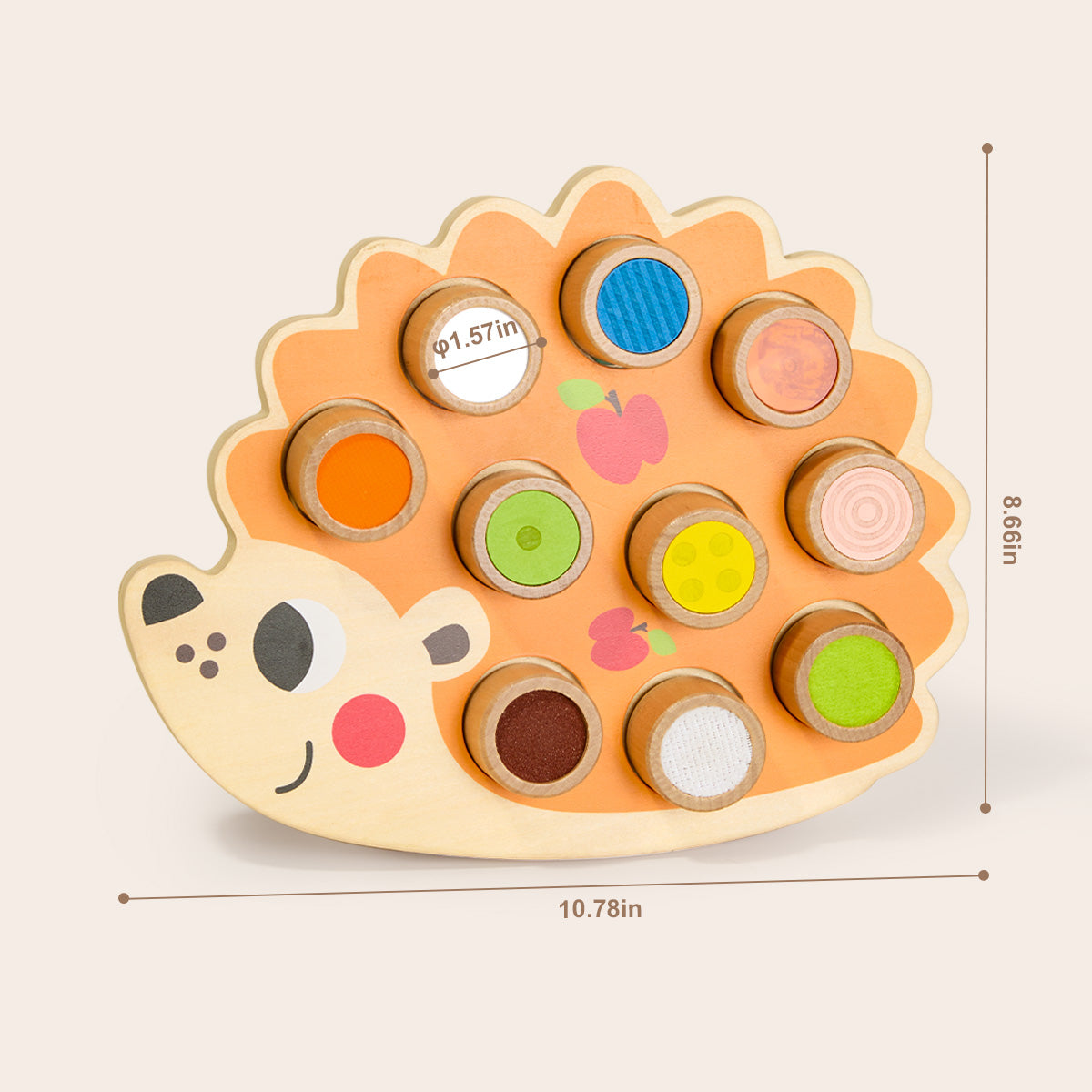 TOOKY TOY Sensory Hedgehog---TF895