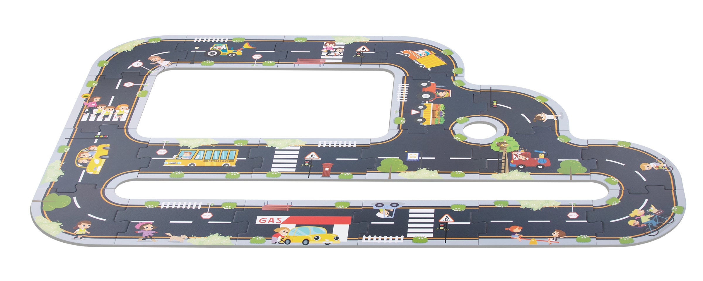 TOOKYTOY City Road Puzzle---TH103