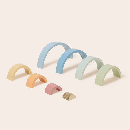 TOOKY TOY Rainbow Stacker---TH313N