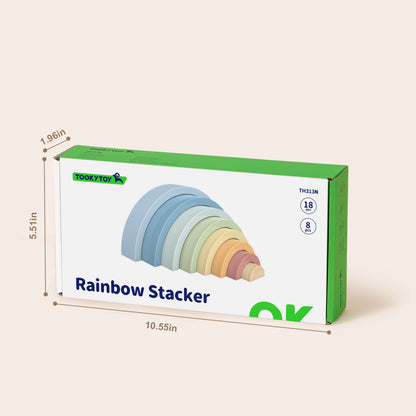 TOOKY TOY Rainbow Stacker---TH313N