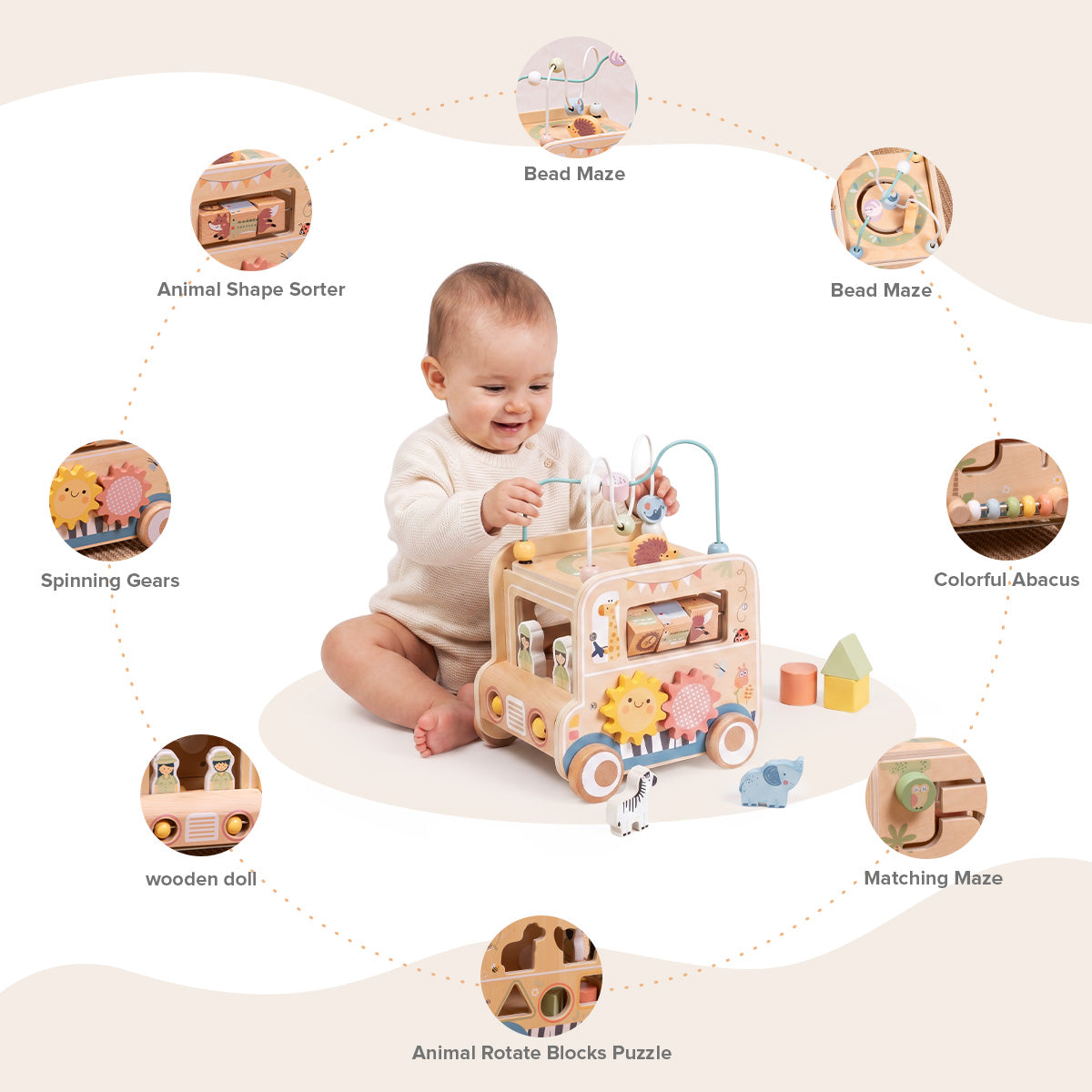TOOKY TOY Versatile Hunting Vehicle---TP542