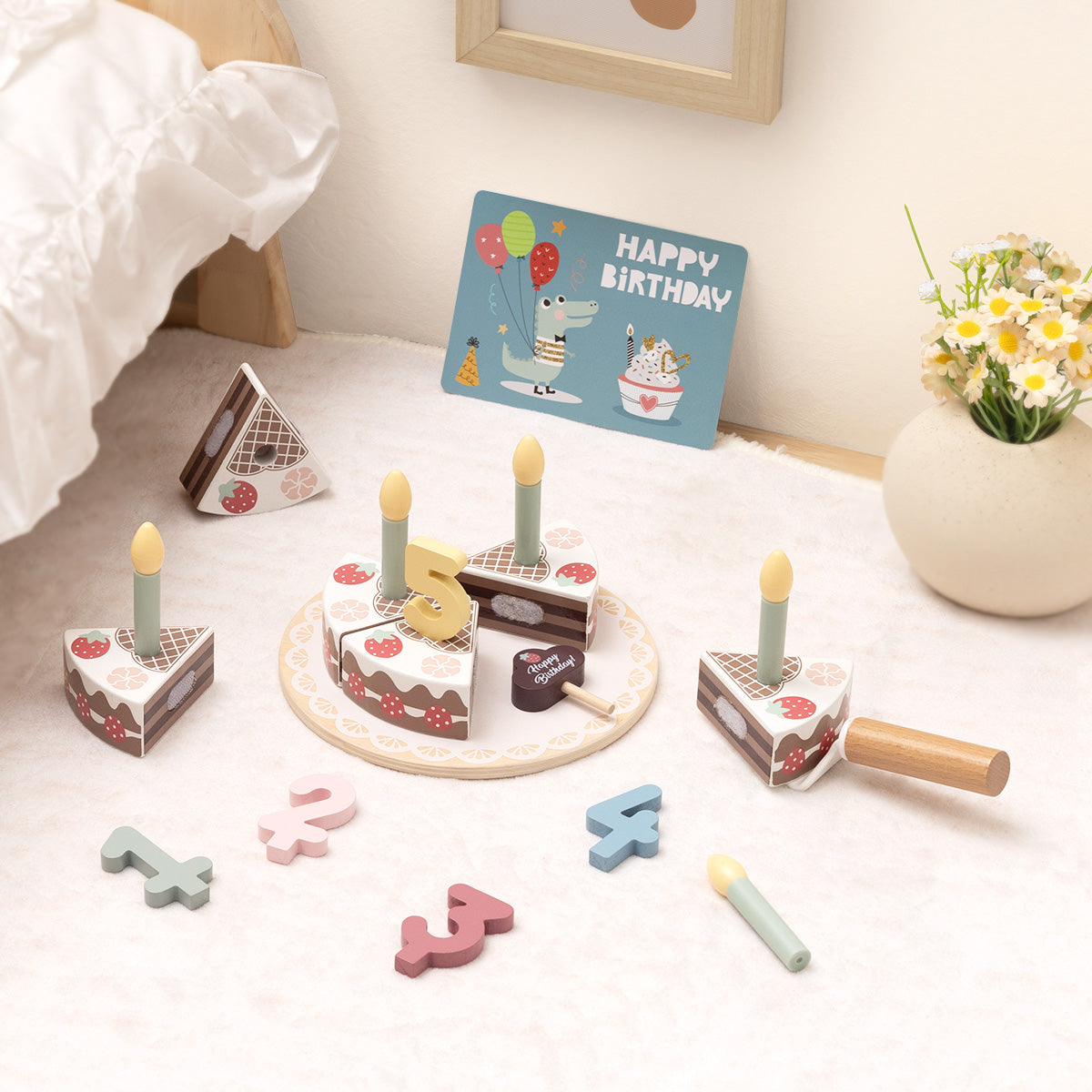 TOOKYTOY Birthday Cake Set---TH544B