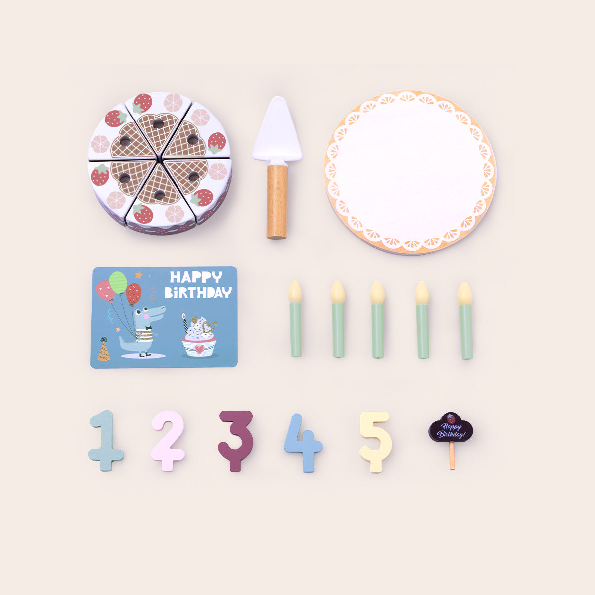 TOOKYTOY Birthday Cake Set---TH544B