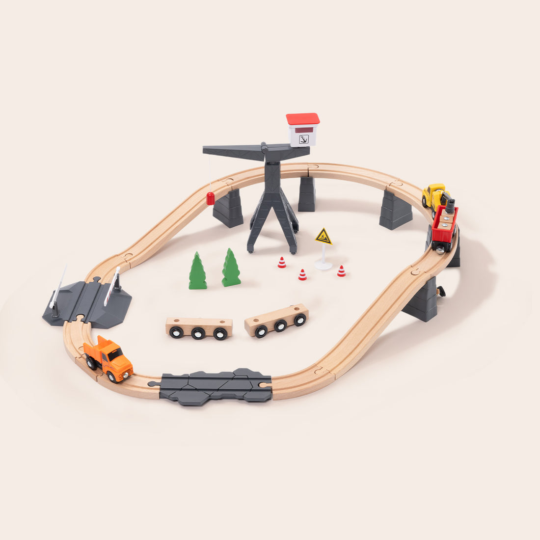 Construction Yard Train Set---TH682