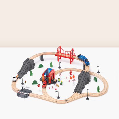 Fire Rescue Train Set---TH683