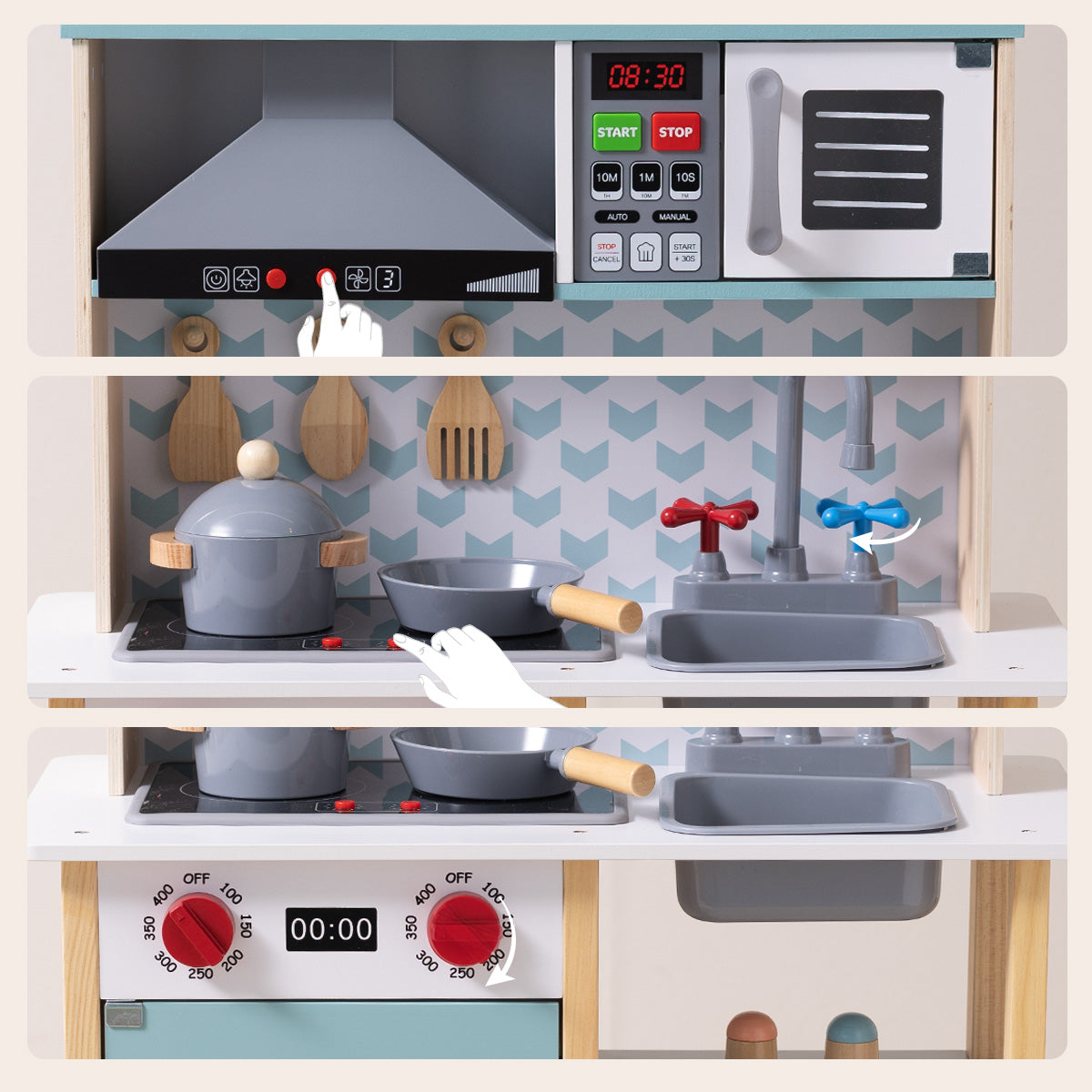 TOOKY TOY Kitchen Set---TH870