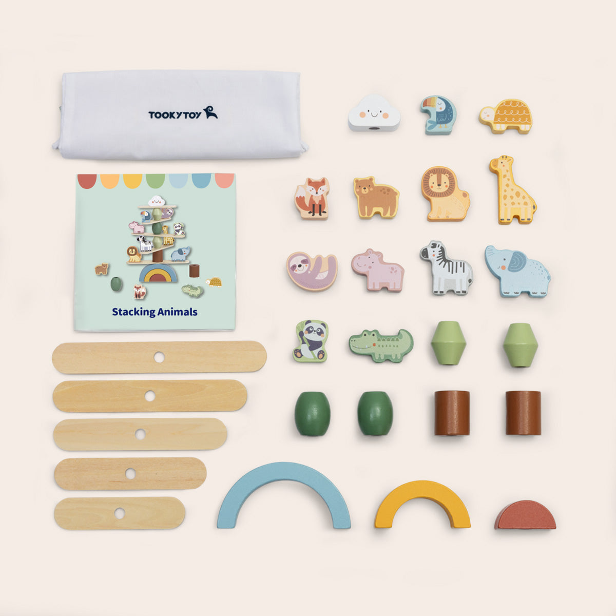 TOOKYTOY Stacking Animals---TJ004