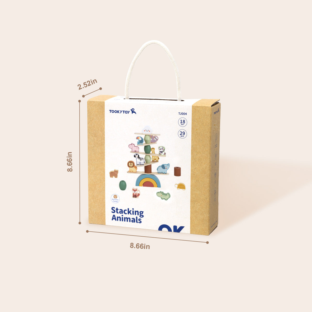 TOOKYTOY Stacking Animals---TJ004
