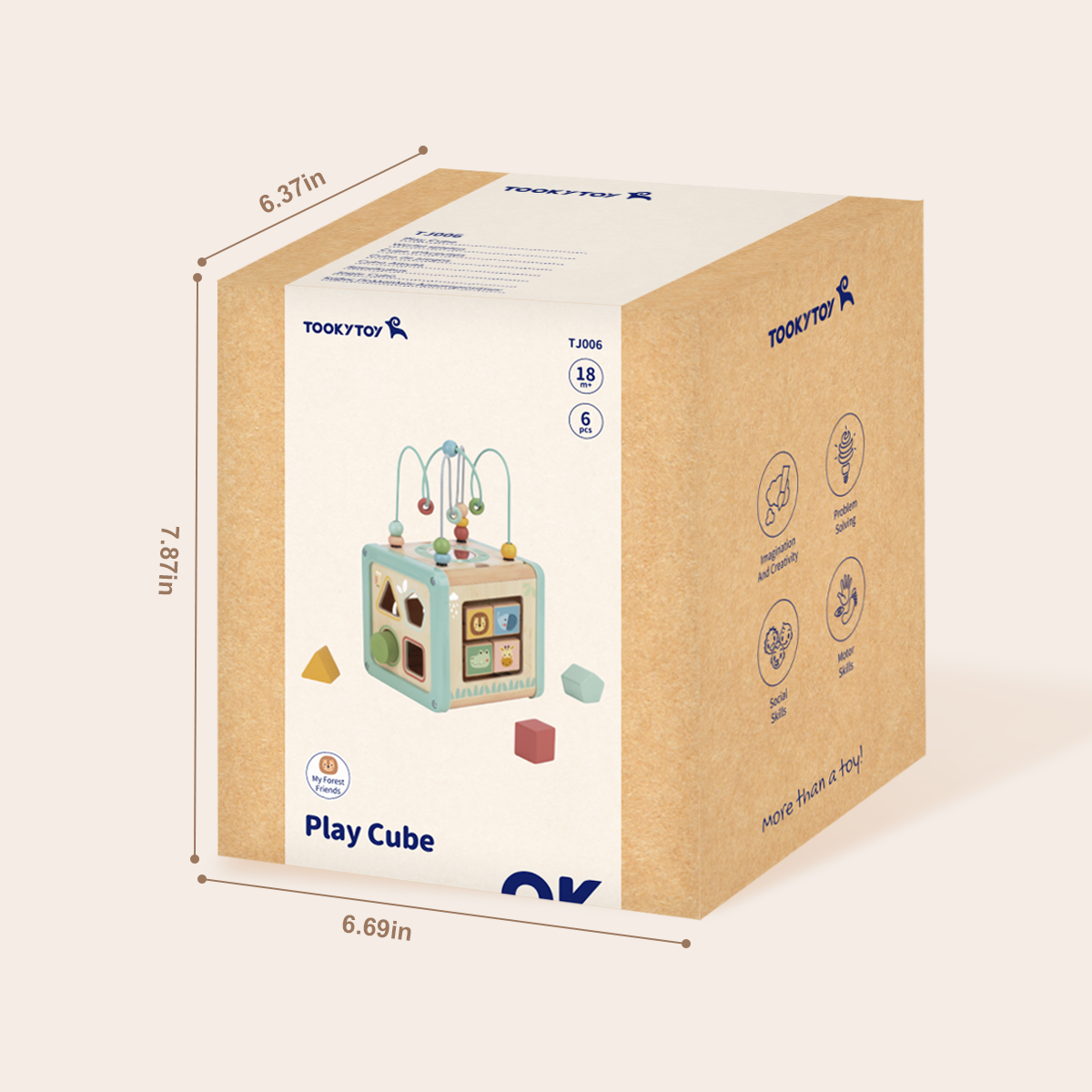 TOOKYTOY Play Cube---TJ006