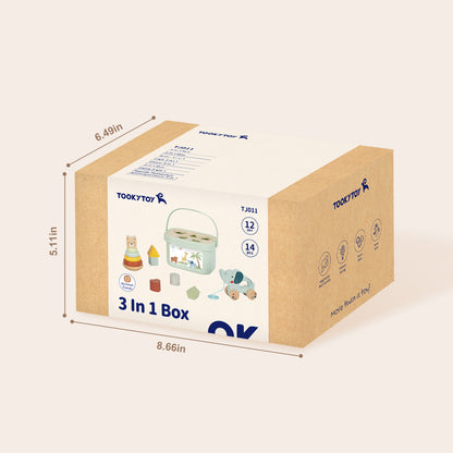 TOOKYTOY 3 in 1 Box---TJ011