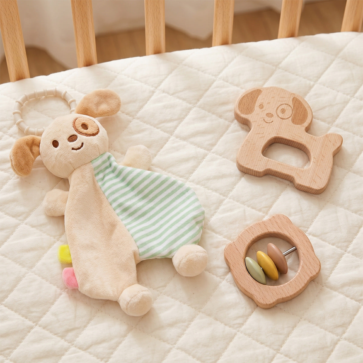 TOOKY TOY Baby Comfort Toy - Dog---TJ111