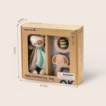 TOOKY TOY Baby Comfort Toy - Dog---TJ111